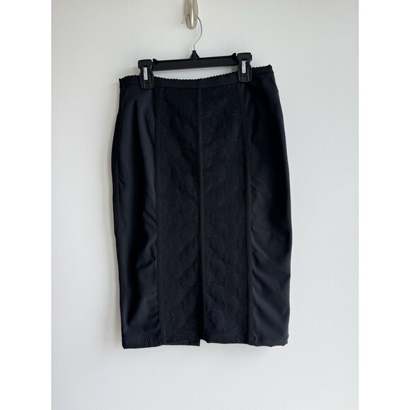 Dolce & Gabbana Lingerie Style Pencil Skirt-Black-Size 38/US 6 - Picture 1 of 12